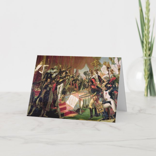 The Distribution of the Eagle Standards Card (Front)