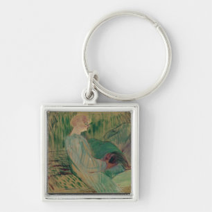 The Divan, Rolande, 1894 Keychain