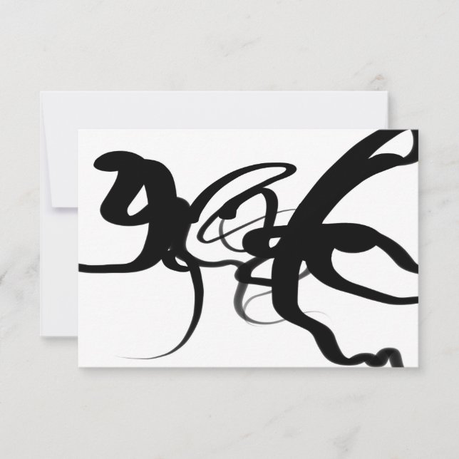 The Divers: Abstract Black & White (Front)