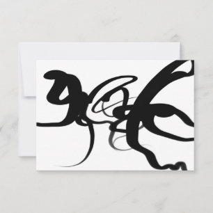 The Divers: Abstract Black & White