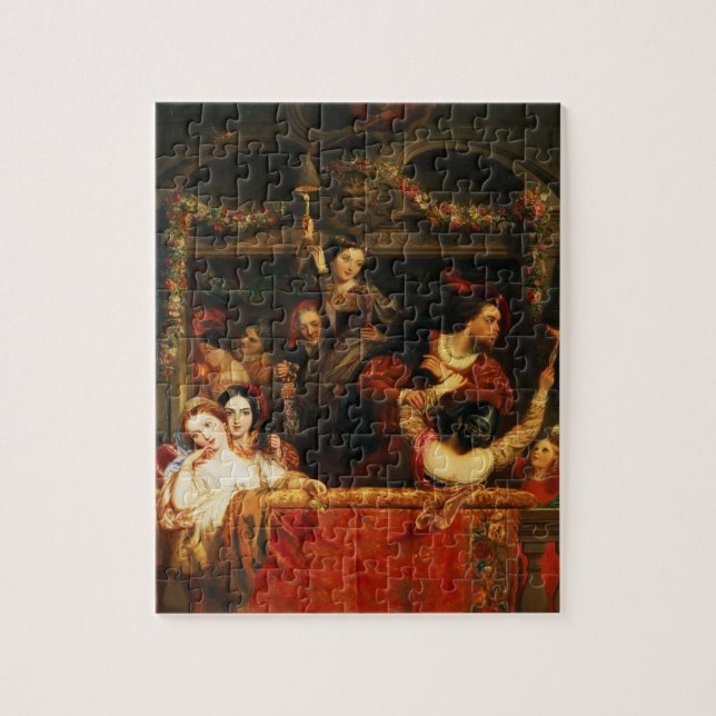 The Diversion of the Moccoletti - The Last Gay Mad Jigsaw Puzzle (Vertical)