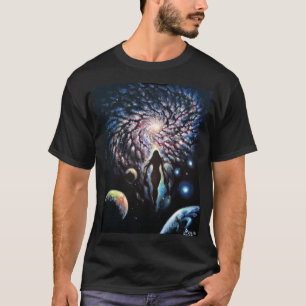 The divine feminine in the universe T-Shirt