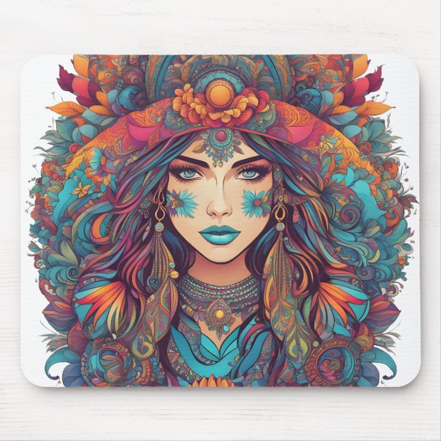The Divine Feminine Mouse Pad (Front)