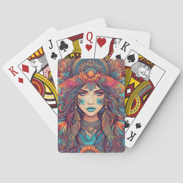 The Divine Feminine Playing Cards (Back)