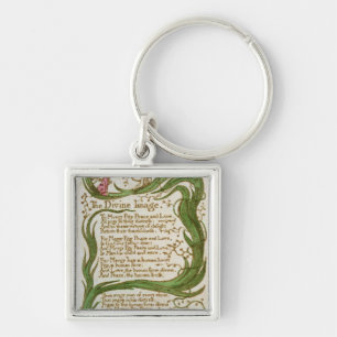 The Divine Image, from Songs of Innocence, 1789 Keychain
