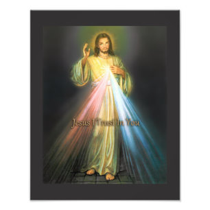 THE DIVINE MERCY BY EKLEKTIX DEVOTIONAL IMAGE. PHOTO PRINT