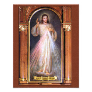 THE DIVINE MERCY DEVOTIONAL IMAGE (ORIGINAL) PHOTO PRINT