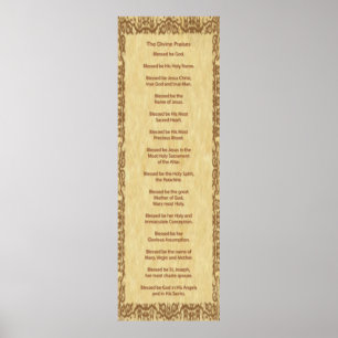 The Divine Praises Poster