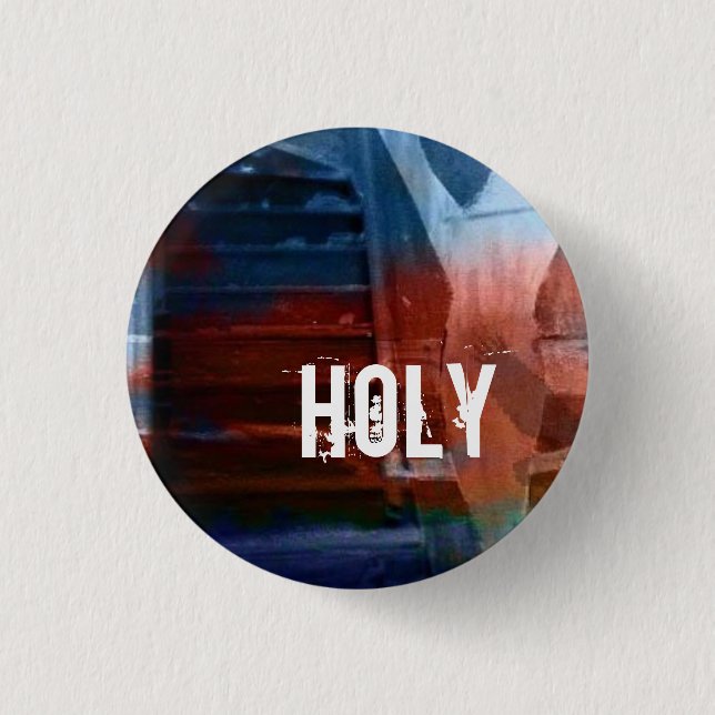 The Divine Words Series #7 1 Inch Round Button (Front)