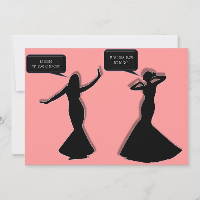 The Divorce is Final Party Custom Invitations (Front)