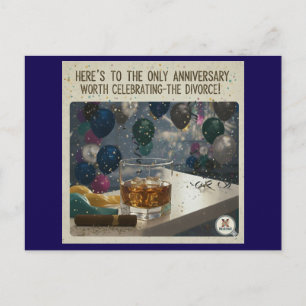 The Divorce (M) Holiday Postcard