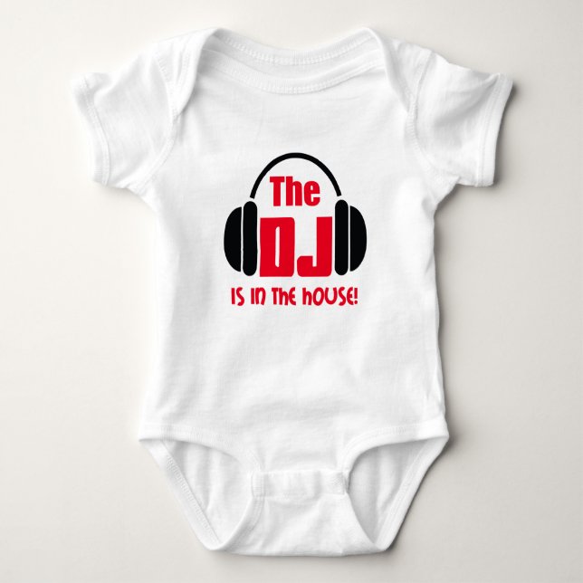 The DJ Baby Bodysuit (Front)