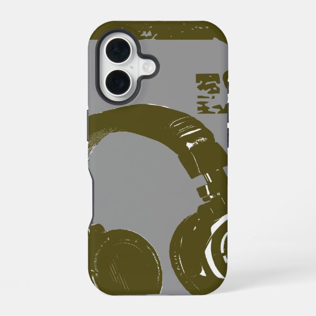 The DJ list iPhone 16 Case (Back)