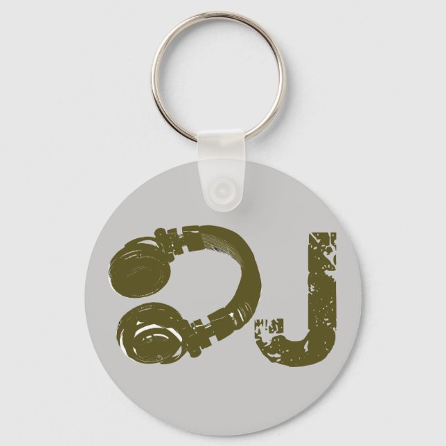 The DJ list Keychain (Front)