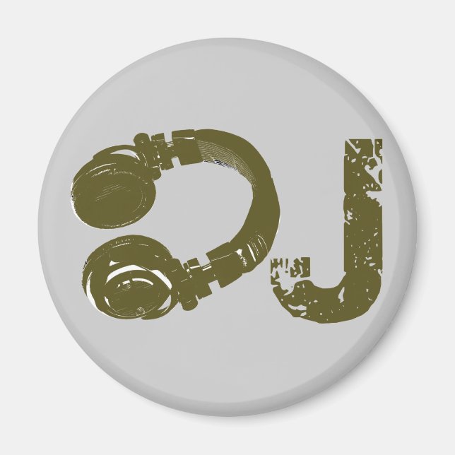 The DJ list Magnet (Front)