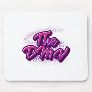 The DMV (DC, Maryland, Virginia) Graffiti Style Mouse Pad