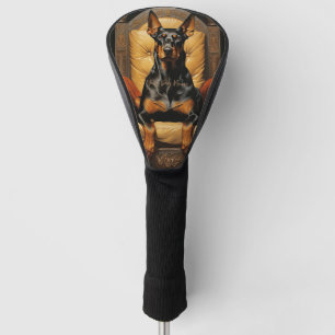 The Doberman Dog 003 - Odessa Leyendecker Golf Head Cover