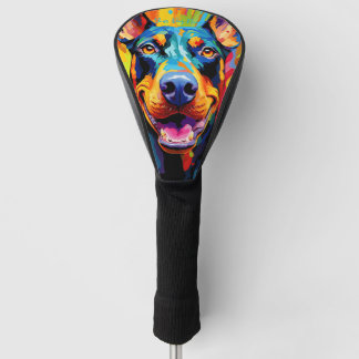 The Doberman Dog 004 - Zetton Ziana Golf Head Cover