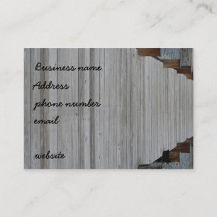 The Dock Business Card-Customize it! Card