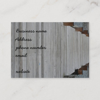 The Dock Business Card-Customize it! Card