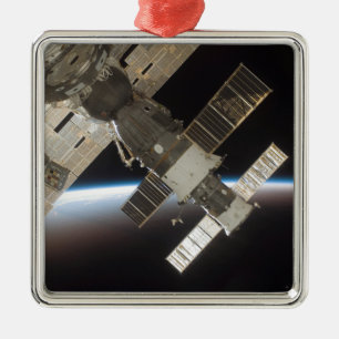 The docked Soyuz 13 Metal Ornament