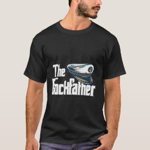 The Dockfather Funny Boating Fishing Boat Dad Capt T-Shirt