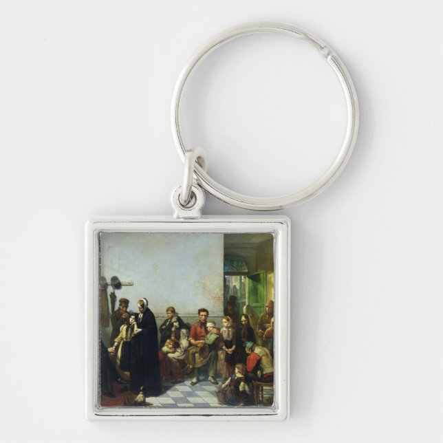 The Doctor for the Poor Keychain (Front)