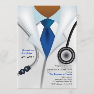 The Doctor Is In African-American Invitation