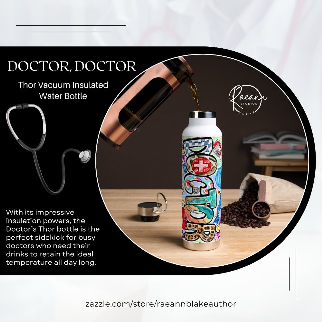 The Doctor’s Thor Copper Vacuum Insulated Bottle (Creator Uploaded)