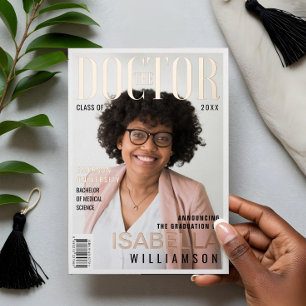 The Doctor Trendy Doctor Graduate Photo Magazine