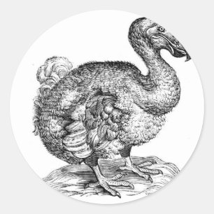 The Dodo Classic Round Sticker