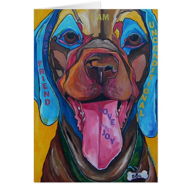 The DOG Card (Front)