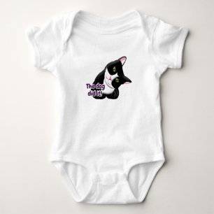 The dog did it Cat Baby Bodysuit