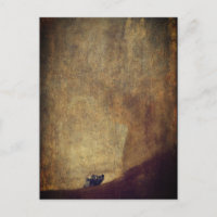 The Dog (El Perro) - by Francisco Goya
