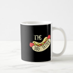 The Dog Father Bbq Hot Dog Dad Father's Day Grill Coffee Mug