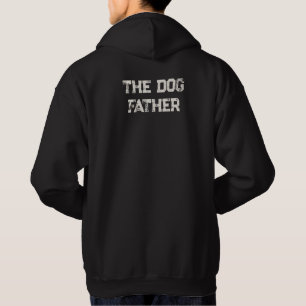 'The Dog Father' Humour Modern Cool Dog Dad Gift Hoodie