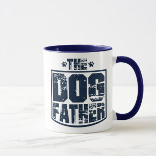 The Dog Father Worn Graphic Mug