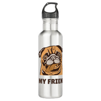 The Dog is My Friend 710 Ml Water Bottle