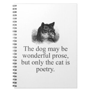 The Dog May Be Wonderful Prose Notebook