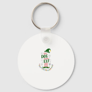 The Dog Mom Elf Xmas Funny Dogs lover Christmas Do Keychain