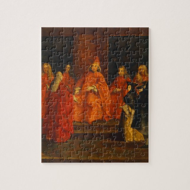 The Doge Grimani on his Throne Jigsaw Puzzle (Vertical)