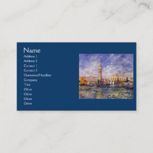 The Doges' Palace by Renoir Business Card