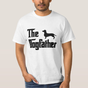 The Dogfather dachshund Funny Dog Owner T-Shirt