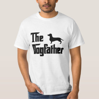 The Dogfather dachshund Funny Dog Owner T-Shirt