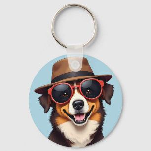 The Dogfather Keychain