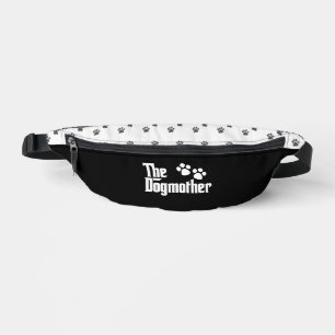 The Dogmother black and white fun saying Fanny Pack