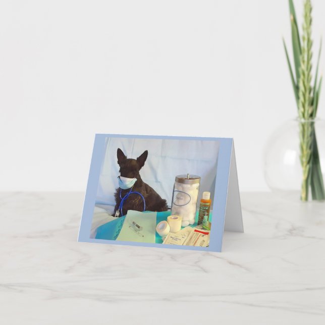 The Dogtor is In Card (Front)