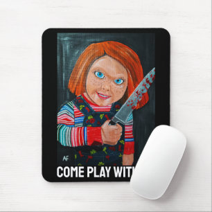 The Doll Painting by Alfred Fox Mouse Pad