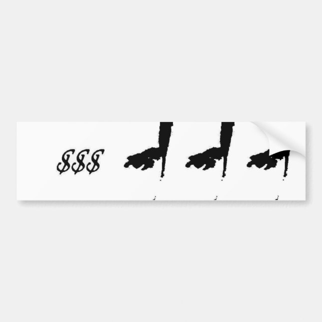 The Dollarz Bumper Sticker (Front)
