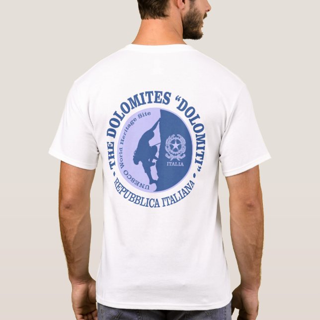 The Dolomites (Climbing) T-Shirt (Back)